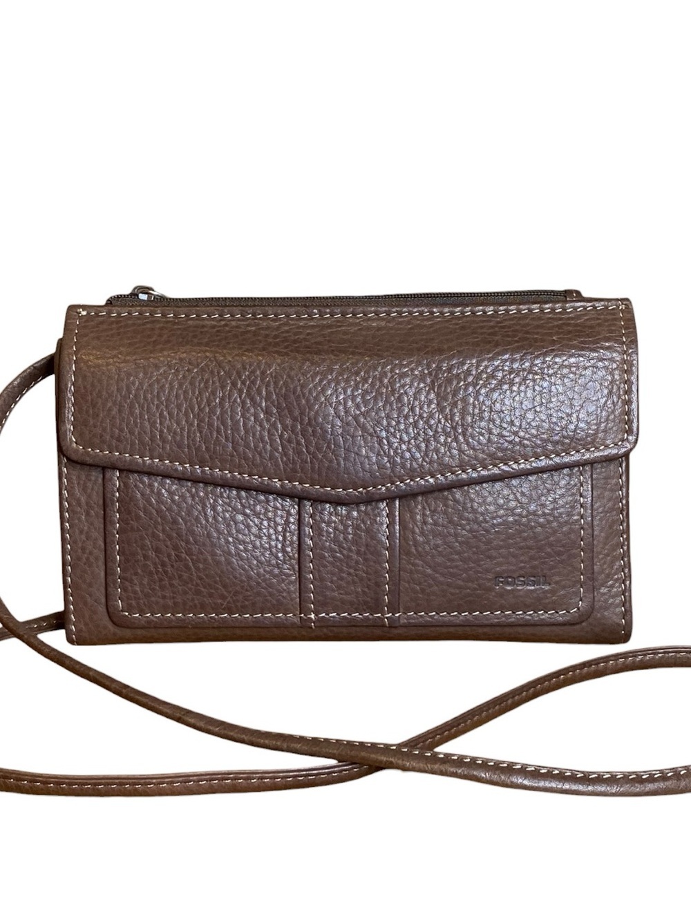 Fossil Vintage Y2K Envelope Flap Crossbody Wallet Coastal Cowgirl bag
